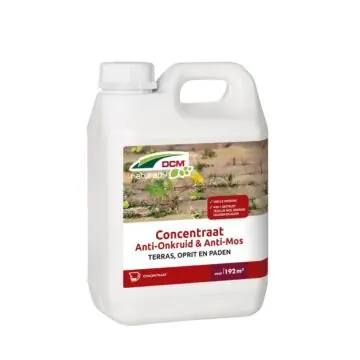 6 stuks! Anti-Onkruid & Anti-Mos Terras, Oprit en Paden Concentraat 2,5L DCM