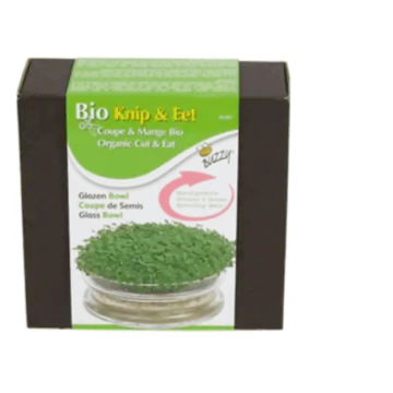 Knip&eet bio glazen bowl Tuinplus